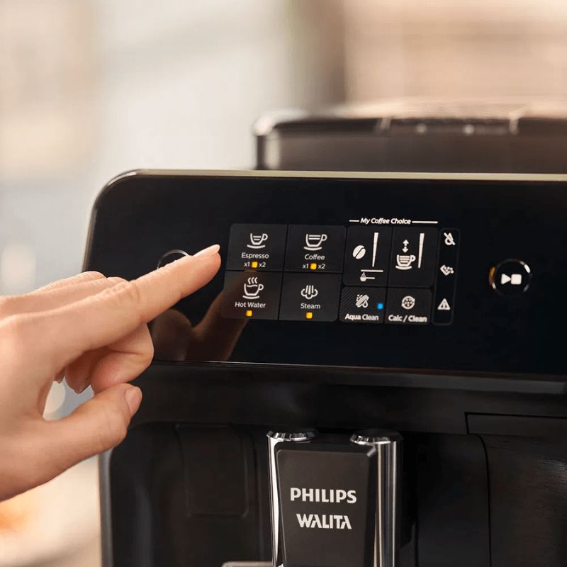 Philips Walita Série 1200  Philips Walita Máquina de café   Cafeteira Espresso Superautomática Philips Walita Série 1200 - EP1220 Quer uma cafeteira automática com estilo e funcionalidade? A Cafeteira Espresso Superautomática Philips Walita Série 1200 une tradição e praticidade para seus cafés diários!

  Cafeteira Espresso,  Superautomática,  Philips Walita, Série 1200 - EP1220 Espresstek Ribeirão Preto